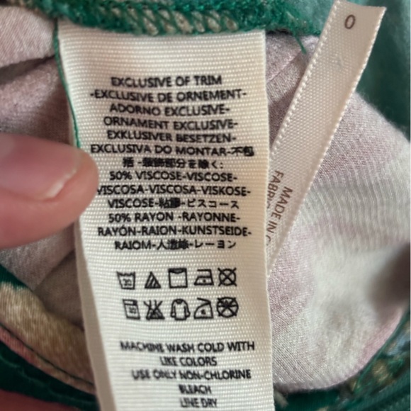 Free People Cabbage Rose jumpsuit size 0 - Picture 8 of 8